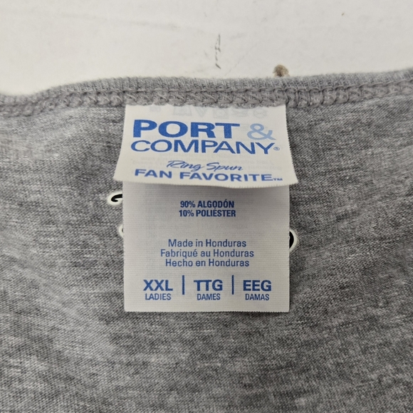 Grey Pirate's Life For Me Tank Sz XXL - Picture 3 of 3